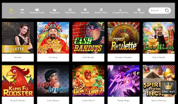 Casino Midas Giochi