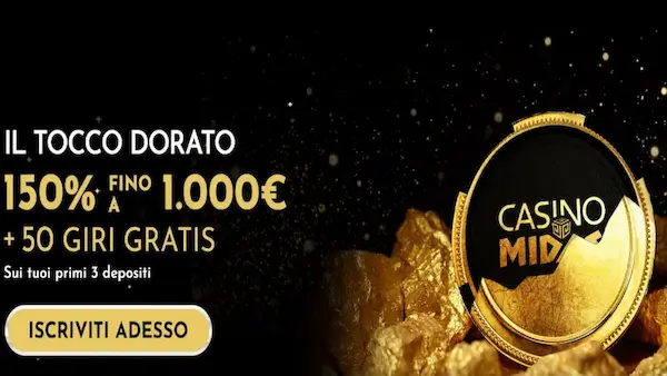 Casino Midas bonus