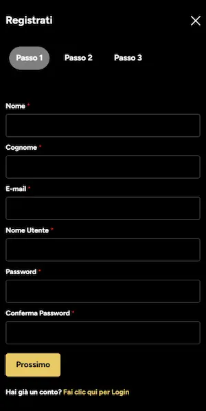 Midas Casino registrati